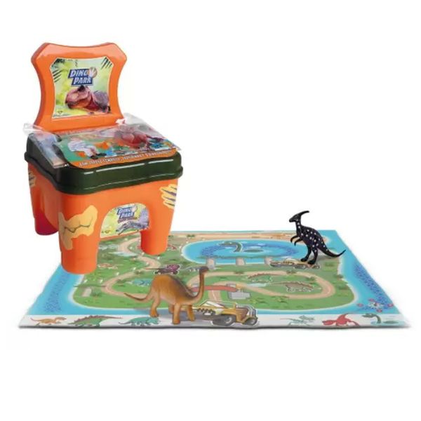 Cadeira Educativa Dino Park Tapete Temático Dino-Samba Toys