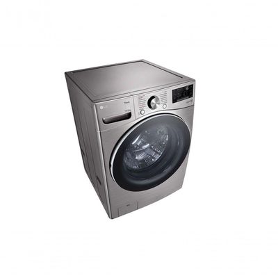 Lava e Seca LG Smart 18kg Inox Look com Inteligência Artificial AIDD WD18SV2S6B 127V