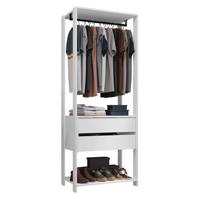 Guarda-roupa Closet Modulado 2 Gavetas 70cm Valencia Madesa Branco