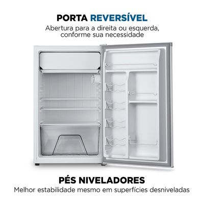Frigobar Mondial 120L Porta Reversível Branco FGB-01-W120 127V