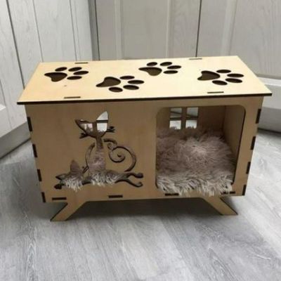 Brinquedo Para Gatos Em Mdf