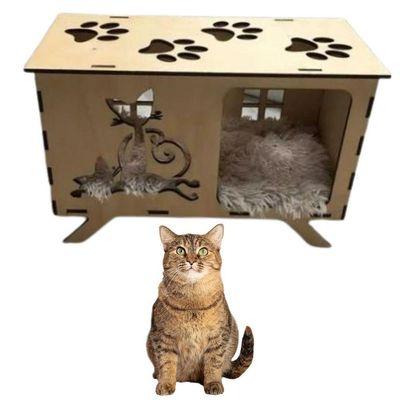 Brinquedo Para Gatos Em Mdf