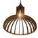 Luminária Teto Tipo Pendente Colônia - Cor:mdf Cru