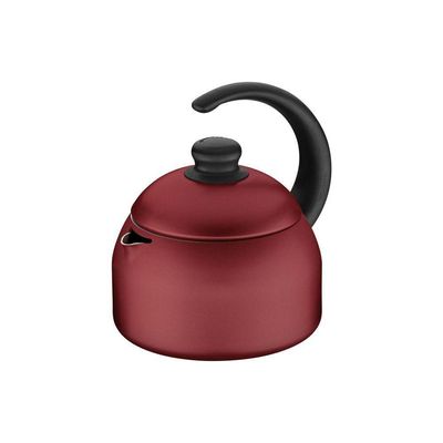 Chaleira Alumínio Paris 1,9l Antiaderente Vermelha Com Bule Garrafa Térmica 1l Bege Tramontina