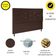 Cabeceira Cama Queen 160 Cm Camboriú Suede Marrom E Frame