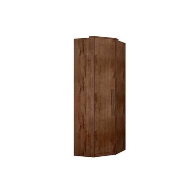 Guarda Roupa Closet De Quarto De Canto Oblíquo Rizon-linea C- 1 Porta Neve - Novo Horizonte