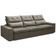 Sofá Retrátil Reclinável Para Sala 4 Lugares 290cm Aires F04 Veludo Marrom Claro - Lyam Decor