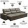 Sofá Retrátil Reclinável Para Sala 4 Lugares 290cm Aires F04 Veludo Marrom Claro - Lyam Decor
