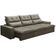 Sofá Retrátil Reclinável Para Sala 4 Lugares 290cm Aires F04 Veludo Marrom Claro - Lyam Decor
