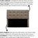 Cabeceira Estofada Cama Box Casal 160 Cm Ananda Suede Cappuccino