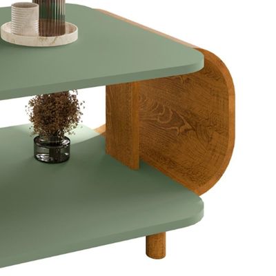 Mesa De Centro Organica Floripa 92 Cm Bechara Pistache Naturalle