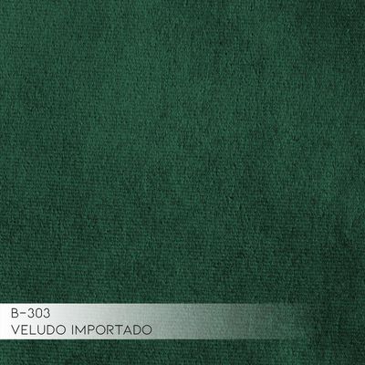 Sofá 3 Lugares Com Chaise Base de Madeira Euro 245 Cm Verde