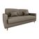 Sofá Cama Premium 3 Lugares 1,90 Larg Emilia Matrix Veludo Capuccino