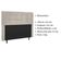 Cabeceira Estofada Cama Box Casal 140 Cm Helena Suede Bege