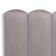 Cabeceira Queen Kit 8 Placas Modelo Nuvem - Suede Cinza