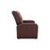 Poltrona Do Papai Reclinável Classic Matrix Suede Marrom