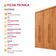 Guarda Roupa Casal Heros 6 Portas E 2 Gavetas Moderna Naturalle