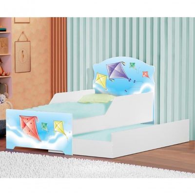 Bicama Infantil Uly Pipa Com Colchões