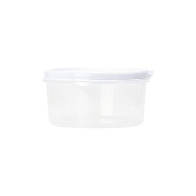 Pote Redondo Para Micro-ondas E Freezer Com Válvula 3l Cinza Outono