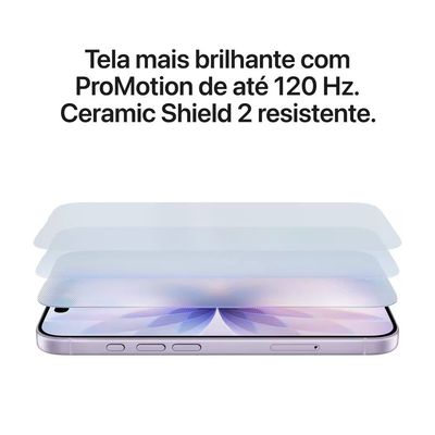 Iphone 17 256GB MG6J4BE/A Lavanda Desbloqueado Apple Lavanda