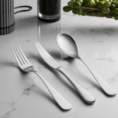 Faqueiro em aço inox Saint James New Breeze 101 Peças: Modernidade e leveza para a sua mesa