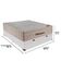 Cama + Box Bau Airtech Colchão Ortobom Viuva Springpocket Cor:branco