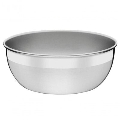 Pote Tramontina Freezinox Redondo Em Inox Com Acabamento Fosco Sem Tampa 5,8 Litros
