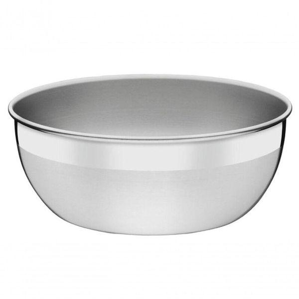 Pote Tramontina Freezinox Redondo Em Inox Com Acabamento Fosco Sem Tampa 5,8 Litros