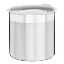 Pote Tramontina Cucina Em Aço Inox Para Mantimentos Com Tampa 18,5cm 5,2 Litros