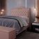 Cabeceira Cama Box Casal Queen 160Cm Imperial Veludo J02 Rosê