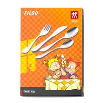 Jogo de talher infantil Zwilling Filou 4 peças: Segurança, praticidade e diversão nas refeições