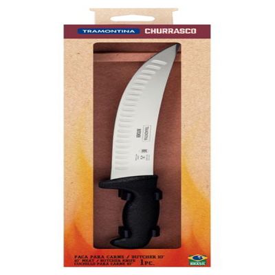 Faca Carne Inox 10 Profissional Preto Butcher Tramontina