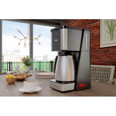 Cafeteira Philco PCF40C Inox 40 Cafezinhos 1,6L 950W 220V