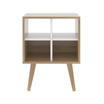 Mesa De Apoio Amêndoa/off White