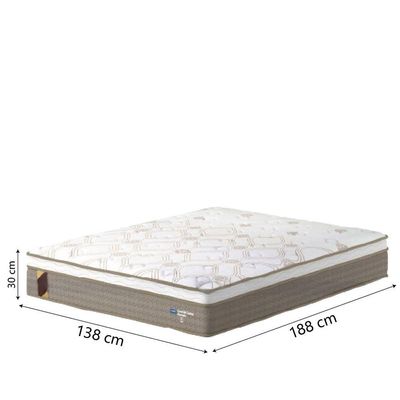 Cama Box Casal Colchão Molas Ensacadas Guarda Costas