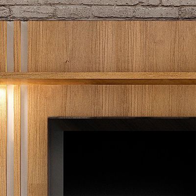 Estante Home Para Tv De Até 60'' Plenus Valdemóveis Cinamomo E Off White