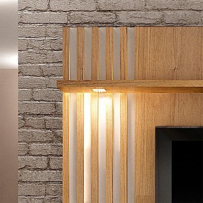 Estante Home Para Tv De Até 60'' Plenus Valdemóveis Cinamomo E Off White
