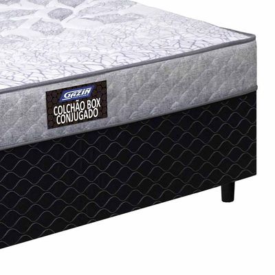 Cama Box Casal D28 Supreme New Gazin 188cm X 138cm