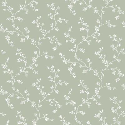 Papel de Parede Happy Floral Verde 12355