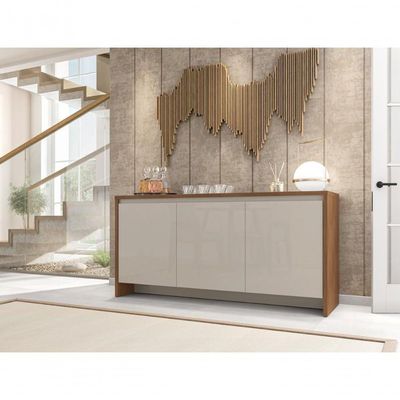Buffet Sevilla 3 Portas C- Gaveteiro Cedro-off White