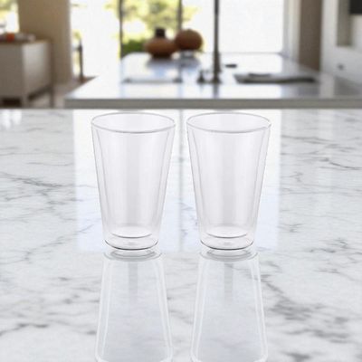 Jogo de copos de parede dupla em vidro Maxwell & Williams Blend 2 peças 400ml