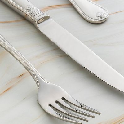 Faqueiro em aço inox Saint James Pérola 130 peças: Requinte e sofisticação para sua mesa