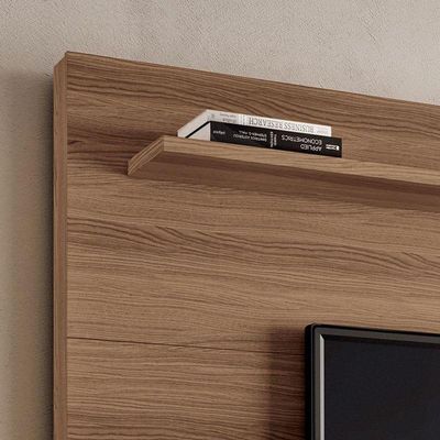 Estante Home Theater Bold Castanho Off White - Hb Móveis