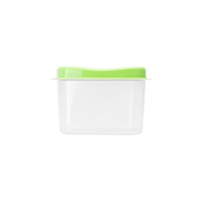 Pote Wave Quadrado 600ml Plasvale Verde