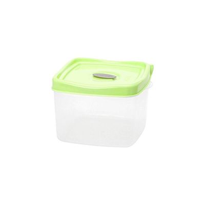 Pote Wave Quadrado 600ml Plasvale Verde