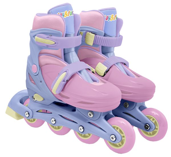Kit Patins Roler Lilás 32-35 CV2441121Play&Fun