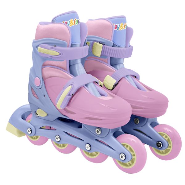 Kit Patins Roler Lilas 32-35 CV2441121PF Kit Patins Roler Lilas 32-35 CV2441121PF