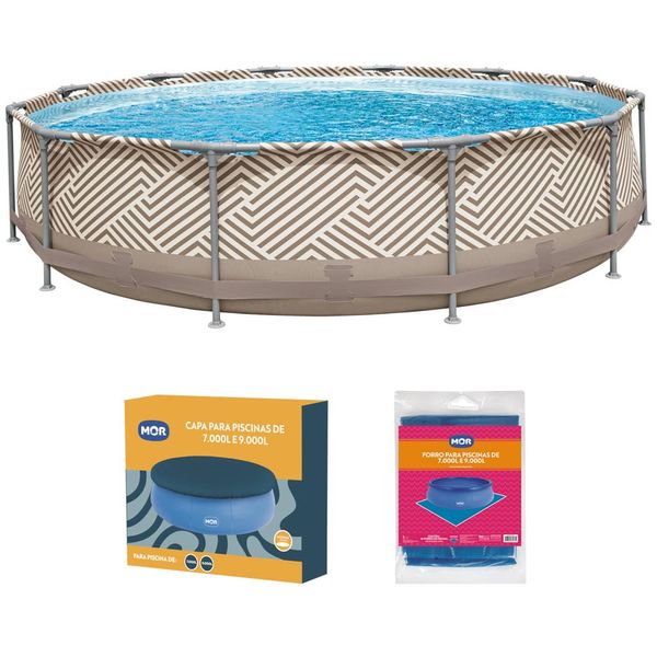Kit Piscina Circular 7.200 L