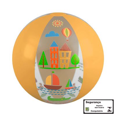 Bola Inflável Ø60cm - Laranja