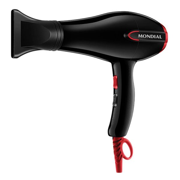 Secador de Cabelos Mondial Turbo Color Red SC-41  127V 127V